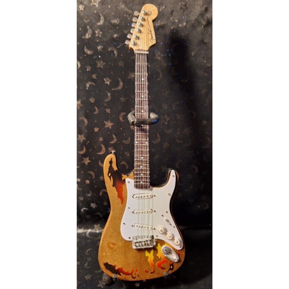Axe Heaven Fender Strat Sun. Dist. Rory G.  FS-010 Mini Guitar Replica - New